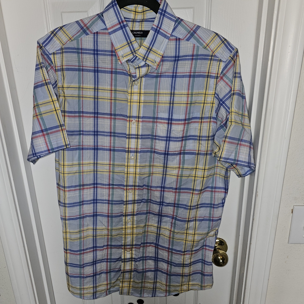 Men's Multicolor Plaid Shirt Daniel Cremieux